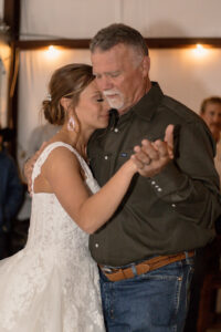 Father and bride dance