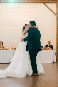 First dance at wedding reception