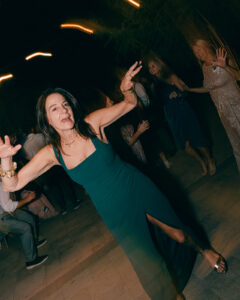 Callie + Al Guests dancing at wedding ceremony