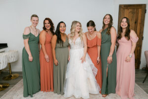 Callie + Al Bride and Bridesmaids